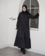 مانتوپیراهنی ساحل خالدار درشت - Image 2